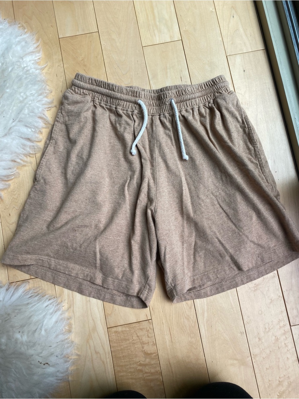 Harvest & Mill Heirloom Brown Athletic Shorts - Picture 2 of 4